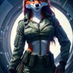 Furry militaires femmes (2)