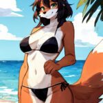 bikini fox furry girls (2)