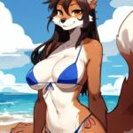 bikini fox furry girls (3)