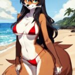 bikini fox furry girls (4)