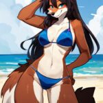 bikini fox furry girls (8)