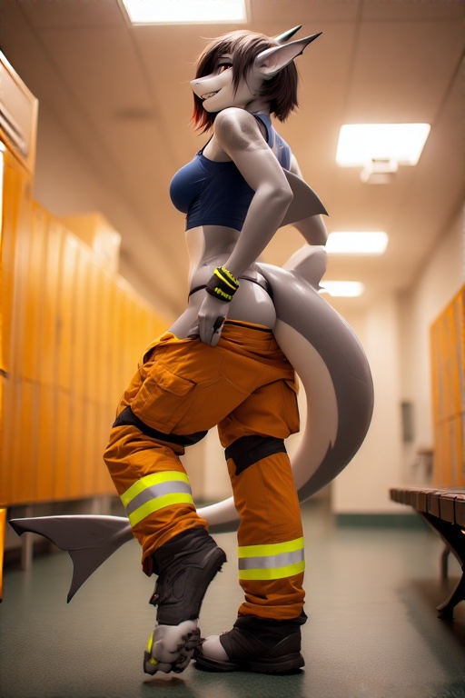 Female firefighter - 14
