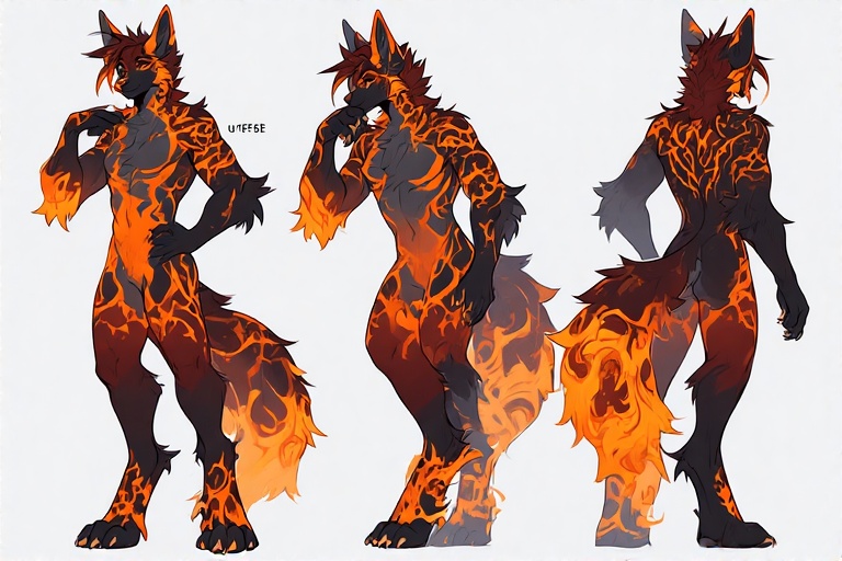 Fire tatoo - 1