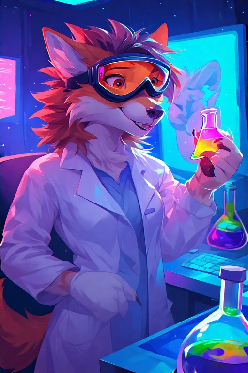 Scientist girl - 3